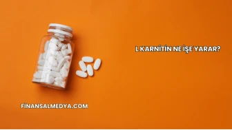 L Karnitin Ne İşe Yarar?