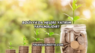 Bolivya'da Nelere Yatırım Yapılmalıdır?