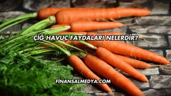 Çiğ Havuç Faydaları Nelerdir?