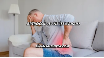 Artrocol Jel Ne İşe Yarar?