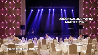 Düğün Salonu Yapım Maliyeti 2025