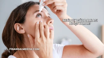 Netildex Göz Damlası Ne İşe Yarar?