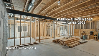 Fabrika Binası İnşaat Maliyeti 2025