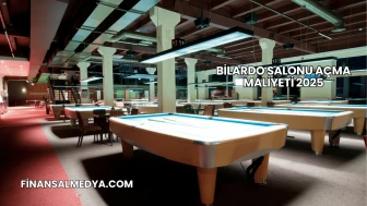 Bilardo Salonu Açma Maliyeti 2025