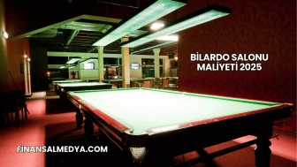 Bilardo Salonu Maliyeti 2025