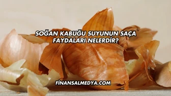 Soğan Kabuğu Suyunun Saça Faydaları Nelerdir?