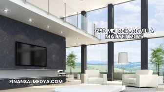250 Metrekare Villa Maliyeti 2025