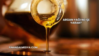 Argan Yağı Ne İşe Yarar?