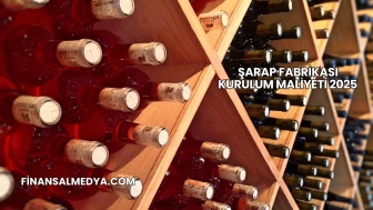 Şarap Fabrikası Kurulum Maliyeti 2025