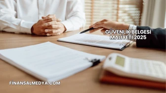 Güvenlik Belgesi Maliyeti 2025