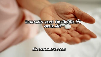 İburamin Zero Öksürüğe İyi Gelir mi?