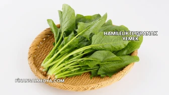 Hamilelikte Ispanak Yemek