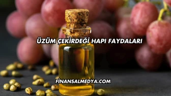 Üzüm Çekirdeği Hapı Faydaları