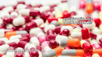 Antibiyotik Ağız Tadını Bozar mı?