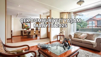 Çek Cumhuriyeti Yaşam Maliyeti 2025