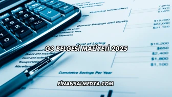 G3 Belgesi Maliyeti 2025