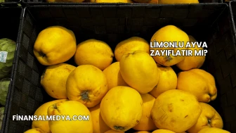 Limonlu Ayva Zayıflatır mı?