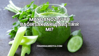 Maydanoz Suyu Bağırsakları Çalıştırır mı?