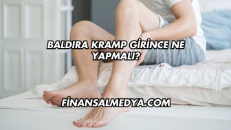Baldıra Kramp Girince Ne Yapmalı?