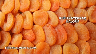 Kuru Kayısı Kaç Kalori?