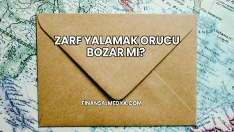 Zarf Yalamak Orucu Bozar mı?