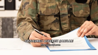 Sözleşmeli Askerlik Şartları