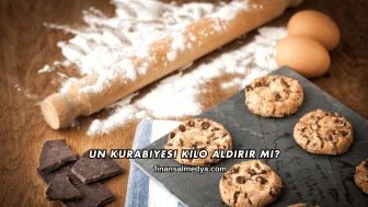 Un Kurabiyesi Kilo Aldırır mı?