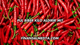 Pul Biber Kilo Aldırır mı?