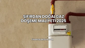 Sıfırdan Doğalgaz Döşeme Maliyeti 2025