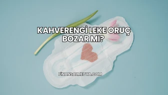 Kahverengi Leke Oruç Bozar mı?