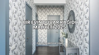 Bir Evin Duvar Kağıdı Maliyeti 2025