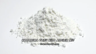 Kabartma Tozu Kilo Aldırır mı?