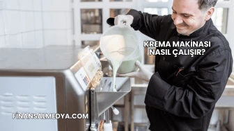Krema Makinası Nasıl Çalışır?