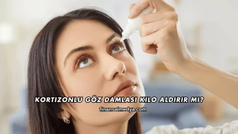 Kortizonlu Göz Damlası Kilo Aldırır mı?