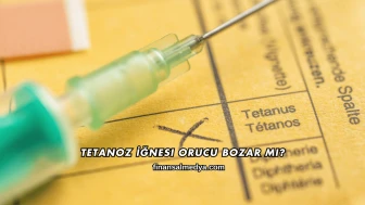 Tetanoz İğnesi Orucu Bozar mı?