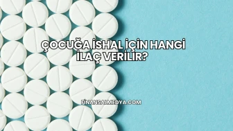 Çocuğa İshal İçin Hangi İlaç Verilir?