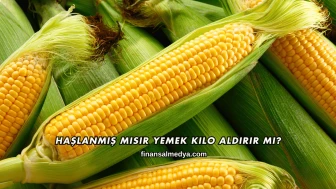 Haşlanmış Mısır Yemek Kilo Aldırır mı?