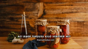 Acı Biber Turşusu Kilo Verdirir mi?