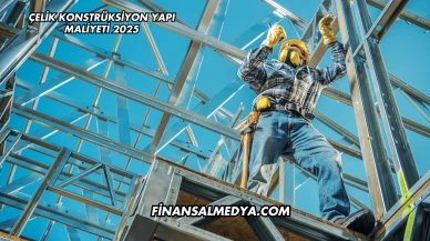 Çelik Konstrüksiyon Yapı Maliyeti 2025