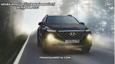 Araba Rengi Değiştirmenin Maliyeti Ne Kadar 2025