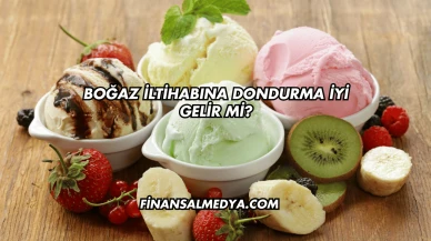 Boğaz İltihabına Dondurma İyi Gelir mi?
