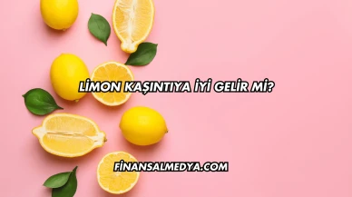 Limon Kaşıntıya İyi Gelir mi?