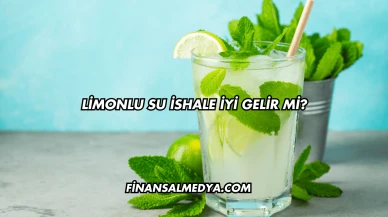 Limonlu Su İshale İyi Gelir mi?
