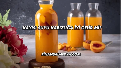 Kayısı Suyu Kabızlığa İyi Gelir mi?