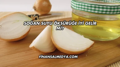 Soğan Suyu Öksürüğe İyi Gelir mi?