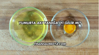 Yumurta Akı Yanığa İyi Gelir mi?