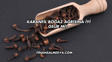 Karanfil Boğaz Ağrısına İyi Gelir mi?