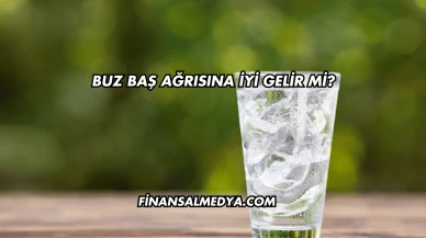 Buz Baş Ağrısına İyi Gelir mi?