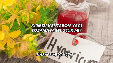 Kırmızı Kantaron Yağı Egzamaya İyi Gelir mi?