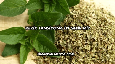 Kekik Tansiyona İyi Gelir mi?